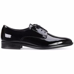 Boss By Hugo Boss Men's Black Colby Derby Patent Leather Dress Shoes Size US 8